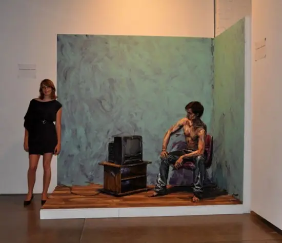 Pintura viva (el hombre como instrumento del arte)