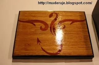 Marquetería - Dragón Tribal (por Namreg)