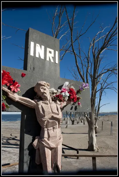 Villa Epecuén, el lago que se tragó al pueblo.