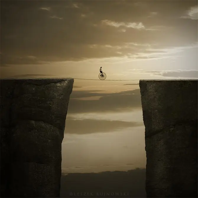 Creativos diseños de fotos por Leszek Bujnowski.