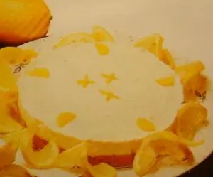 Tarta fría de limón