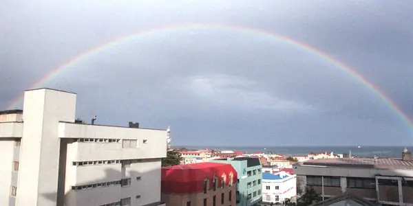 Crean una máquina que fabrica arcoiris