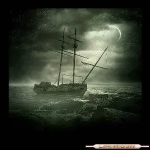 Barco fantasma "El Holandés Errante"