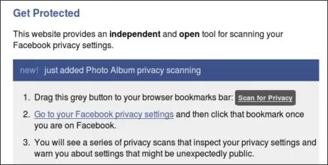 Querés conocer tu nivel de privacidad en Facebook? Entrá