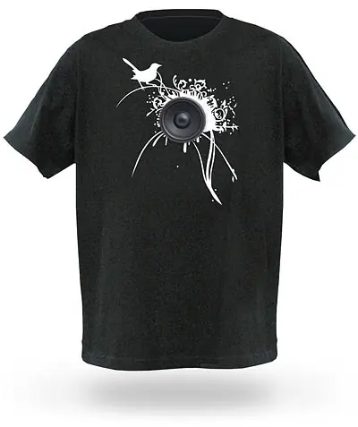La camiseta musical de Raj (the big bang theory)