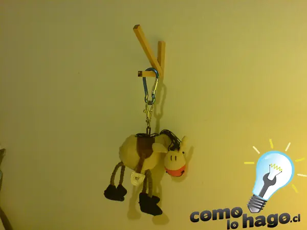 Cómo hacer un soporte para llaves