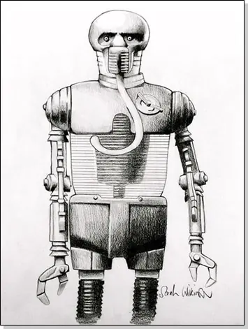 Dibujando personajes de Star Wars - Hoy Droide medico