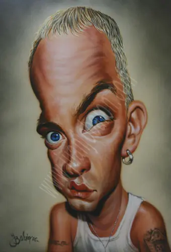 Famosos En Caricatura