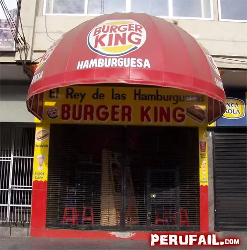 Carteles Fails, típico de un barrio