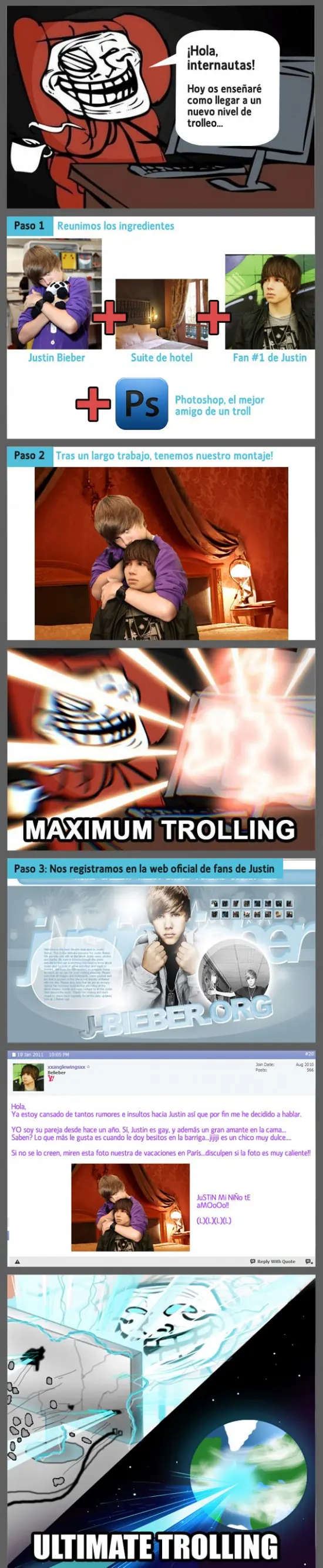 Hoy les enseñare a llegar a un nuevo nivel de trolleo
