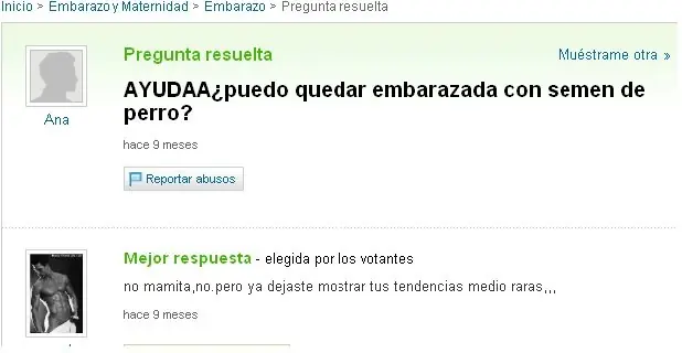 Preguntas raras que se hacen en yahoo