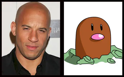 Famosos que se parecen a Pokemons