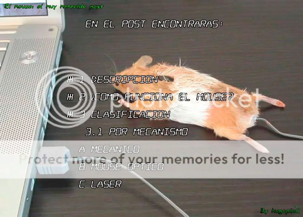 El Mouse: el muy merecido post + Yapa