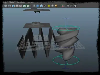 3D Autodesk Maya modelado herramientas deformacion basicas