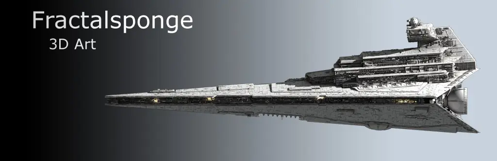Algunas naves de Star Wars en versión ultra-detallada 3d