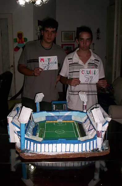 Jose Amalfitani Hecho con palitos de helado!