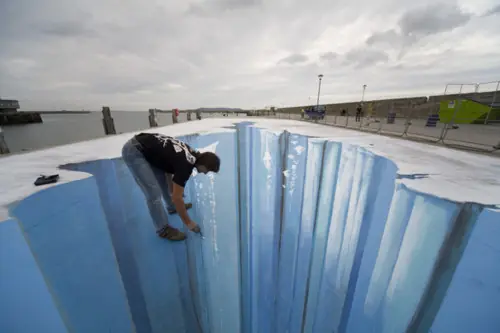 arte callejero en 3D