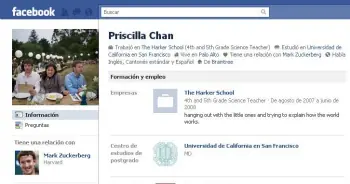 Filtran 10 Fotos de la novia del fundador de Facebook...
