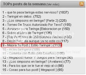 Mejora Tu Post ( Estilo Taringa! )