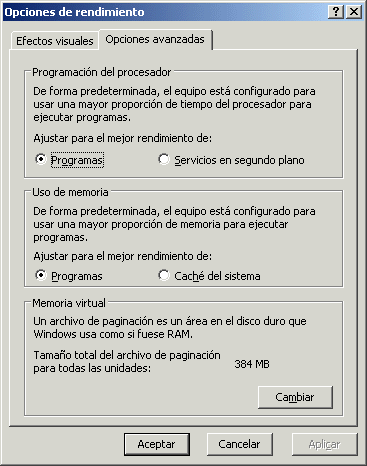 Mejorar Rendimiento de Windows y liberar espacio en el disco