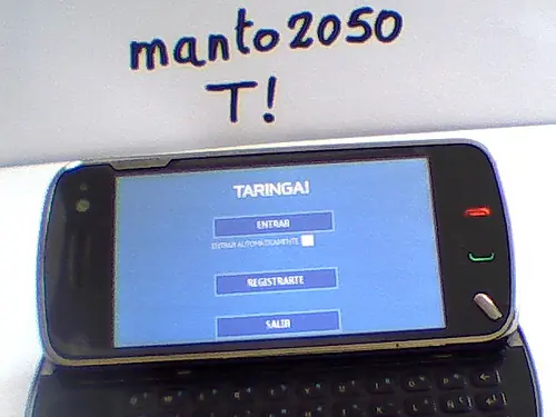 Bug en aplicacion Taringa movile S60
