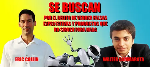 Eric Collin es un estafador