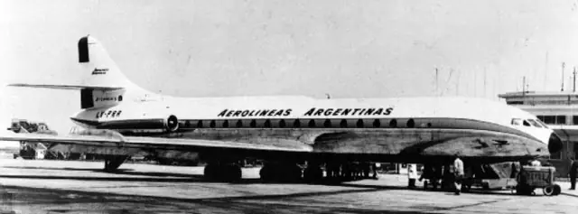 sud aviation se-210 caravelle en la fuerza aérea argentina