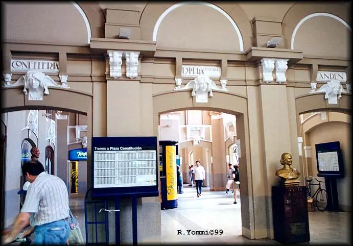 La estación de tren de La Plata