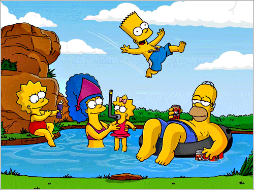Superpost de los simpsons !