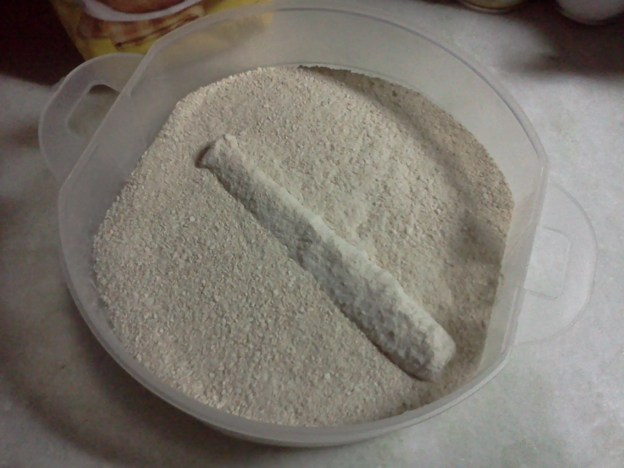 Hice surimi de cangrejo frito