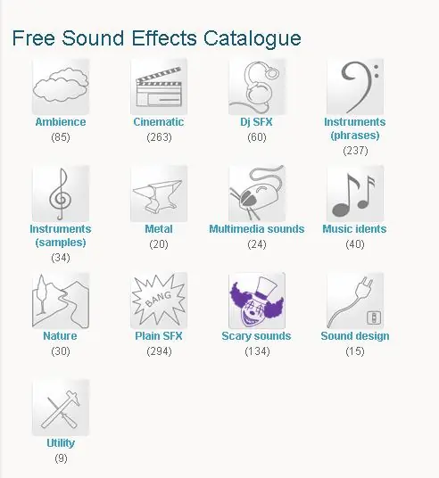 Sonidos para tus Animaciones