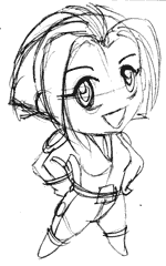 Aprende a dibujar un personaje Chibi