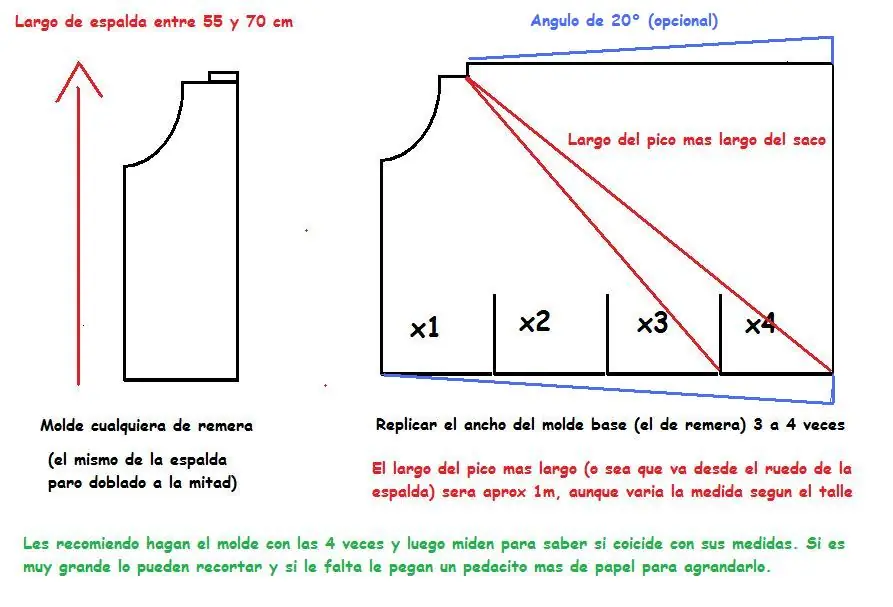 como hacer un saco multiuso