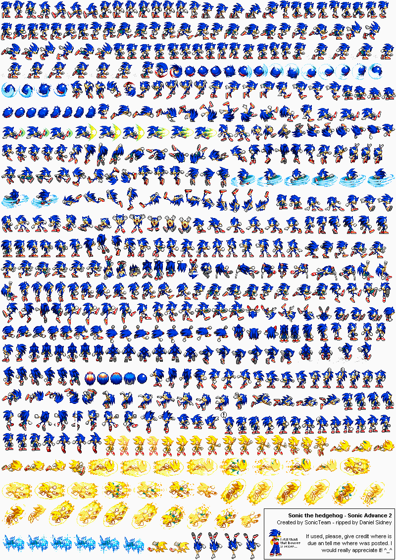 sprites de sonic y dragon ball