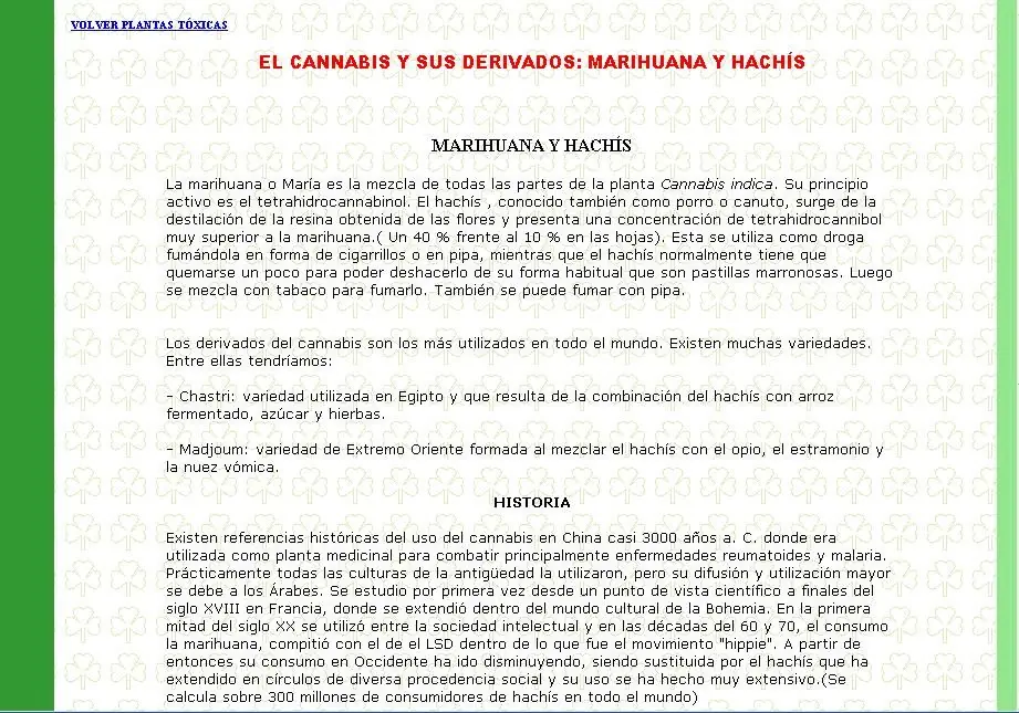 Marihuana y Hachis, como medicina