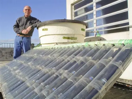 Calefactor Solar Ahorra Energía Calentá el Agua de tu Casa