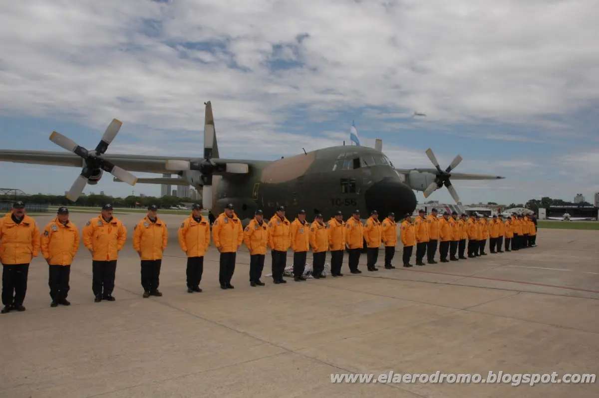 c-130 hercules en la fuerza aérea argentina