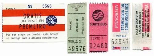 Un peso, por favor...