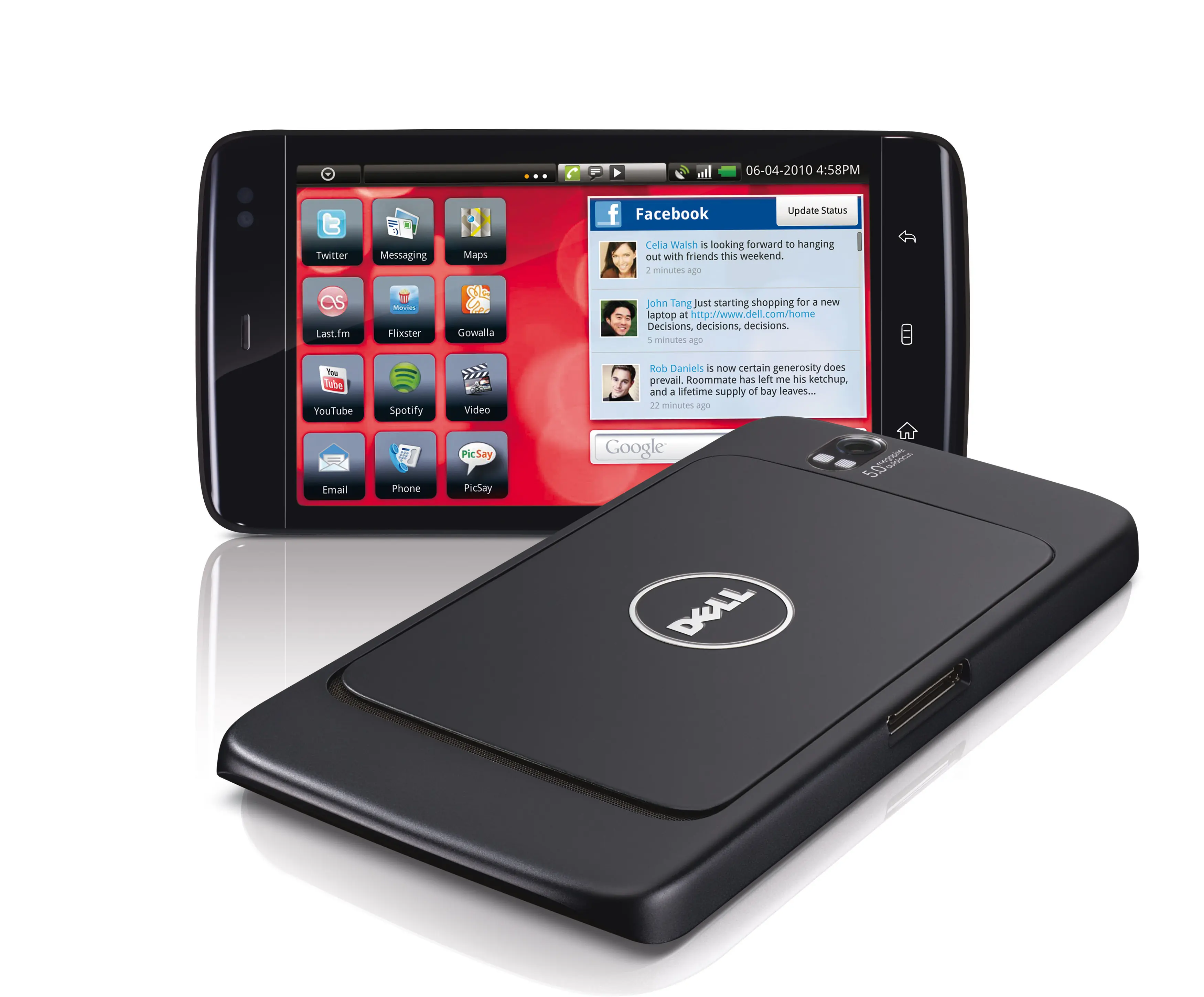 nueva tablet dell streak
