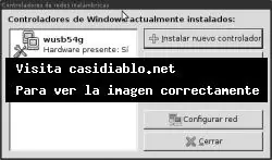 Instalar drivers de windows en ubuntu