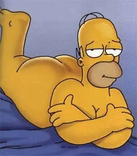 Homero Simpson Es Gay