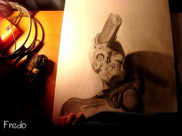 El arte increíble 3D por Fred Done a lápiz