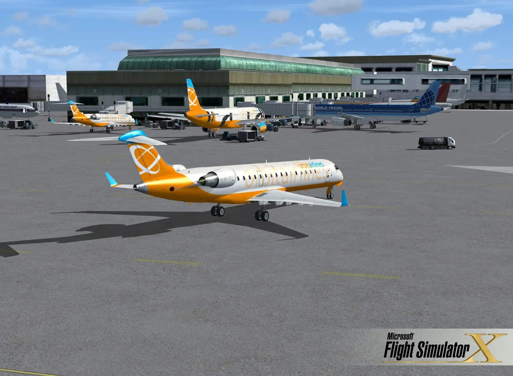 Microsfoft Flight Simulator X en 1 Link