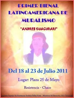 Primer Bienal Latinoamericana de Muralismo Resistencia Chaco
