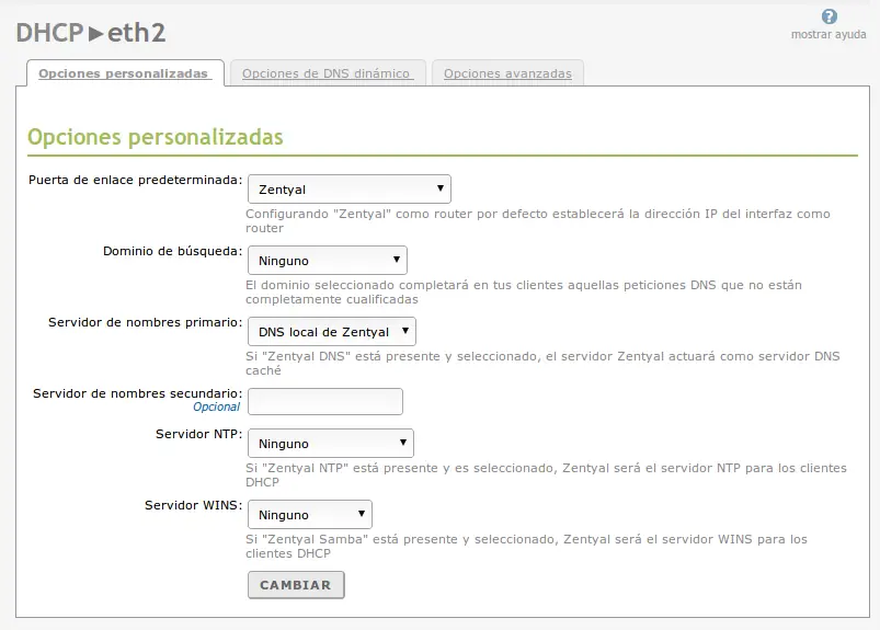 Manual completo Instalacion de Zentyal Firewall 4 parte