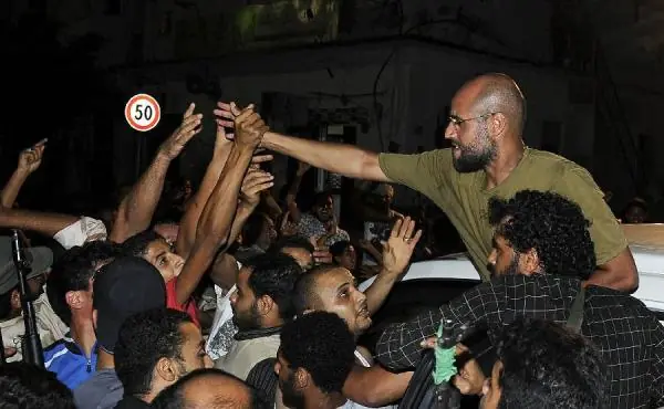 Hijo de Gadafi encabeza la Resistencia