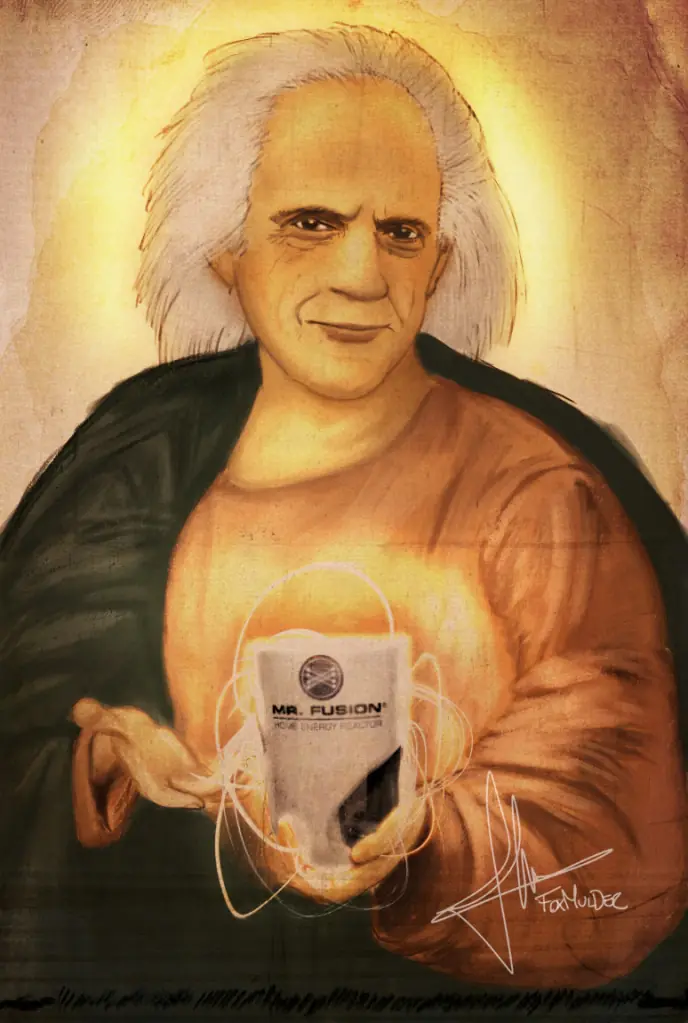 Dibuje al Doc Brown (Digital) + otros dibujos de Yapa