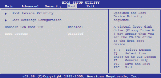 Asus Express Gate y Boot Booster en BIOS - Reinstalación EF