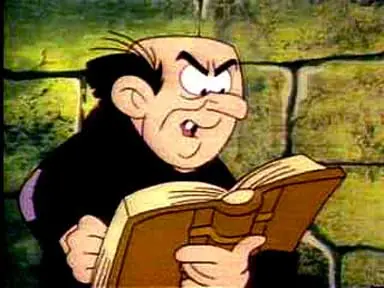 Gargamel era un tipo copado, los pitufos no