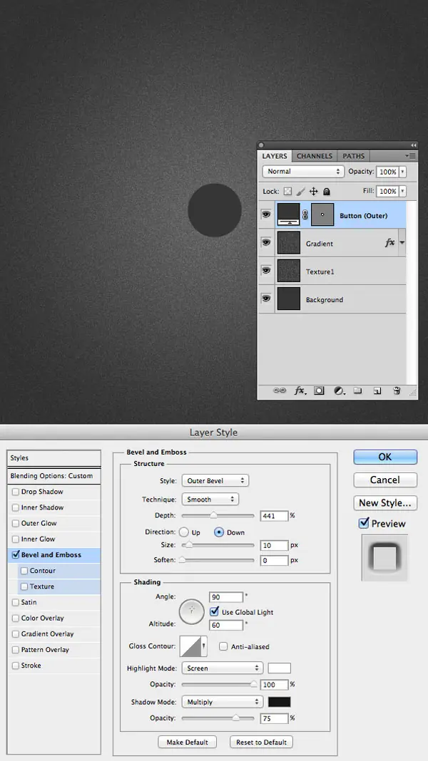 Crea UNA textura realistica del Teléfono.